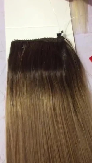100% бразильские волосы Remy Virgin, не выпадают толстые концы 8